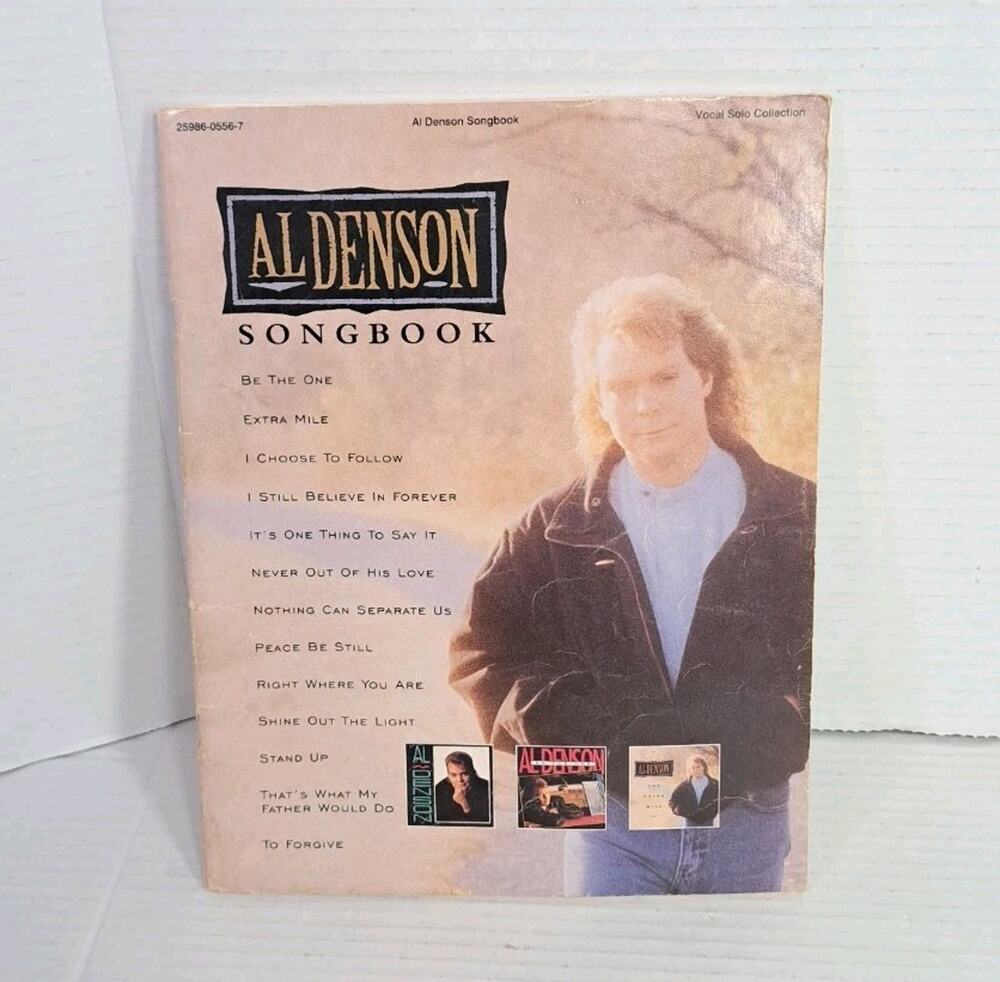 Al Denson 1992 Songbook Sheet Music Christian Piano Vocal Guitar Benson Music